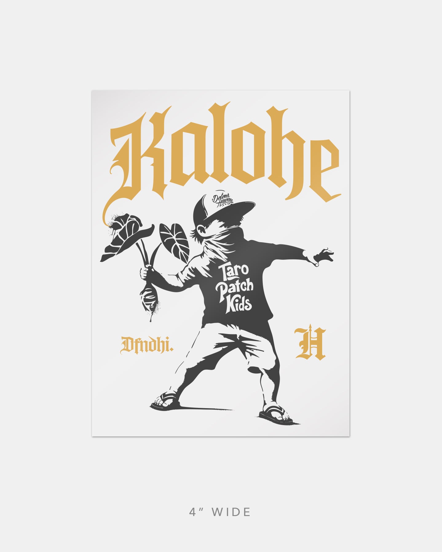 KALOHE Sticker – Defend Hawaii