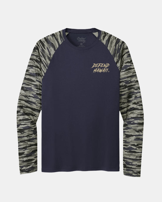 AHI BURNA Sport Tech Camo Raglan