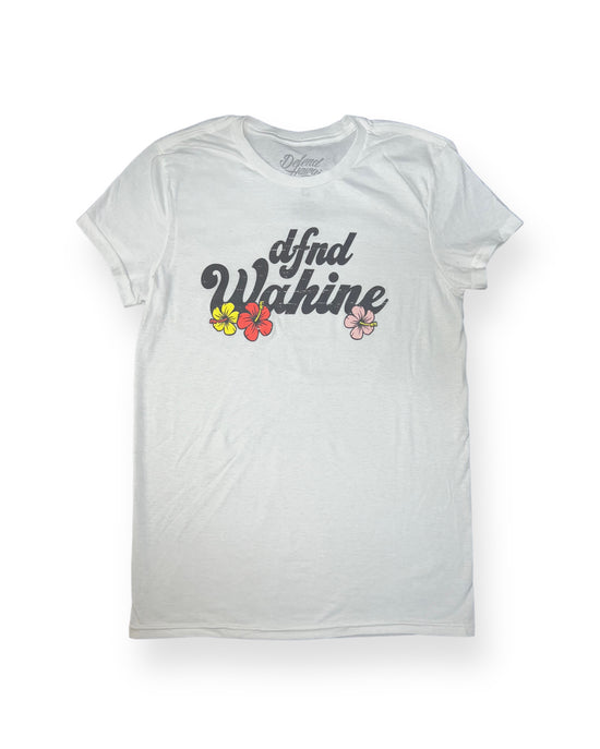 DFND Wāhine White Fitted Tee