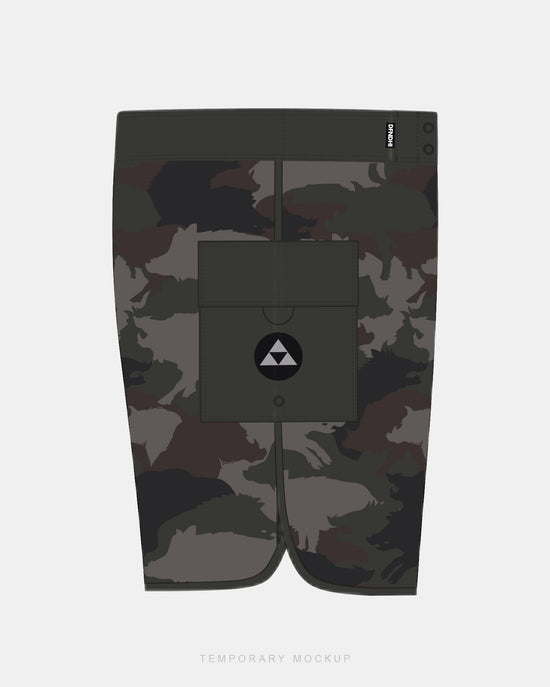ACTIVE BOAR CAMO Boardshorts