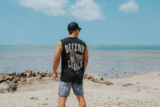 DEFEND THE LOCALS Sleeveless Tee
