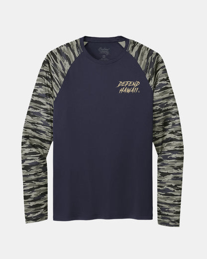 AHI BURNA Sport Tech Camo Raglan