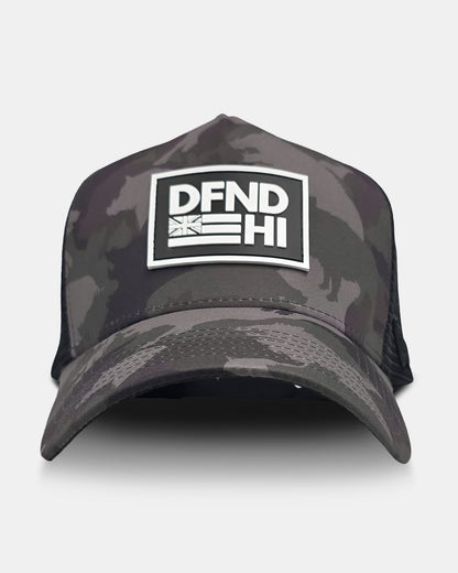 ACTIVE LOGO Boar Camo A-Frame Snapback
