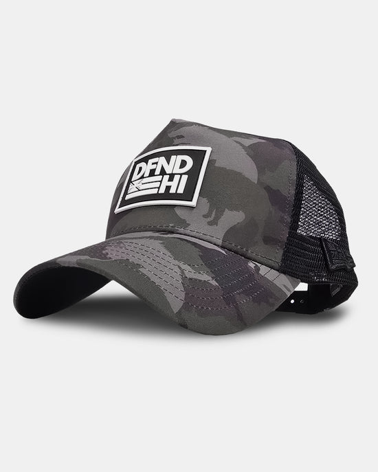ACTIVE LOGO Boar Camo A-Frame Snapback