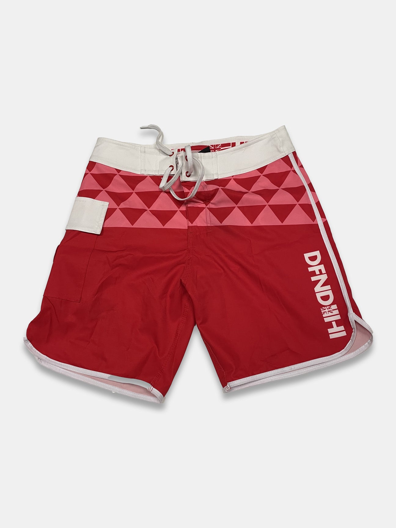 Defend Hawai'i - SHAPE SHIFTER Red Boardshort – Defend Hawaii