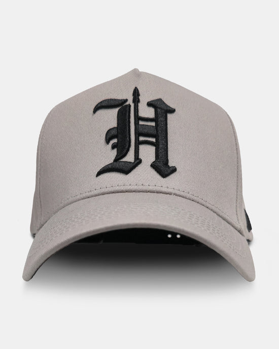 H SPEAR Gray A-Frame Snapback