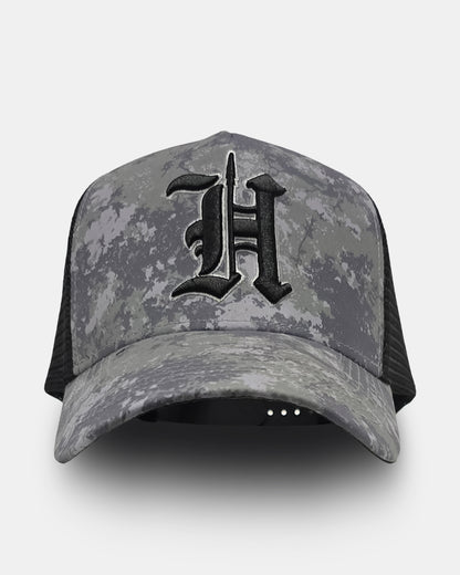 H SPEAR RUST A-Frame Trucker