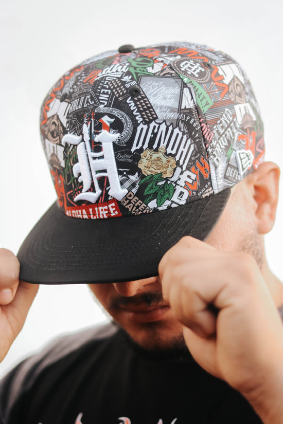 H-SPEAR PATCHWORK Snapback