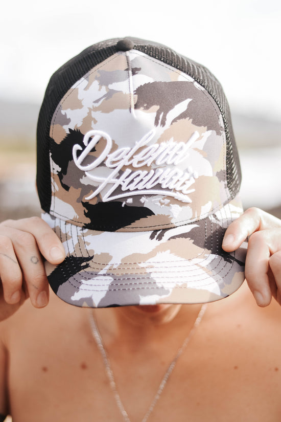 WILDSTYLE BOAR CAMO A-Frame Trucker