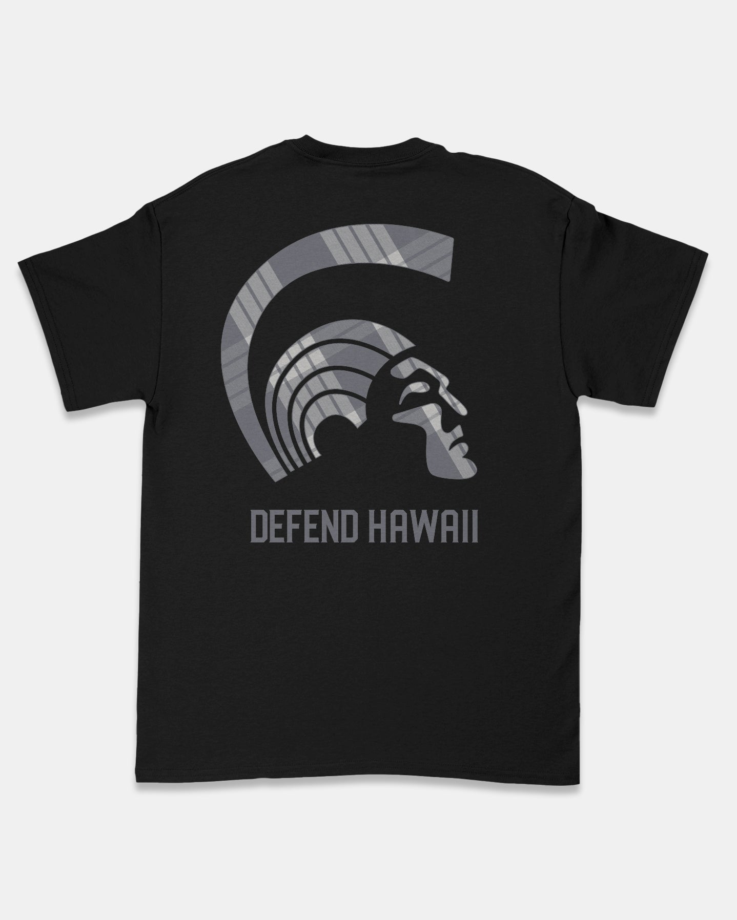 Defend Hawaii PALAKA BOOMSKI Gray Ink Tee