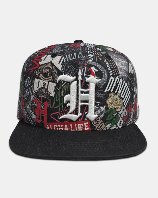 H-SPEAR PATCHWORK Snapback