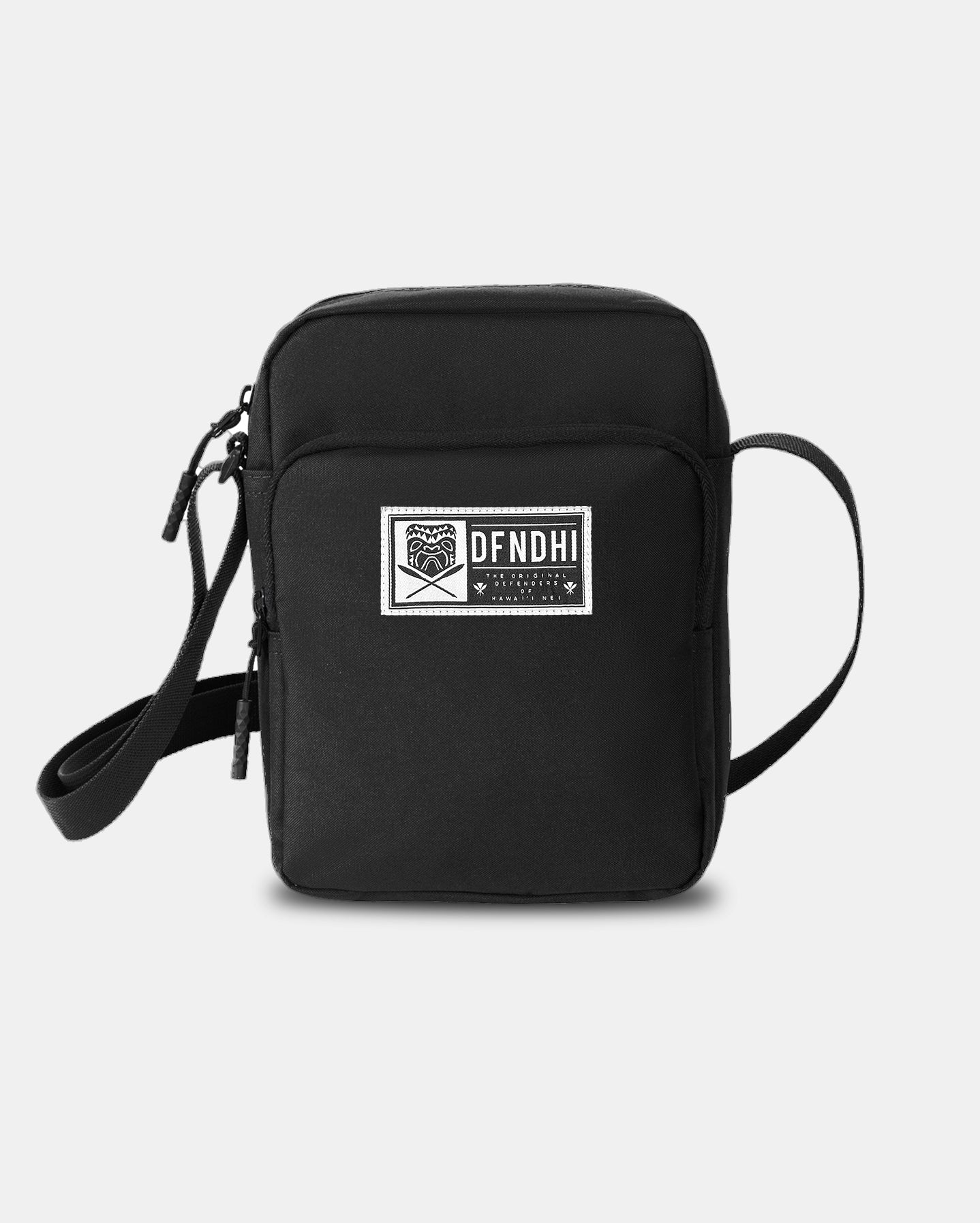 Defend Hawai'i - KI'I PATCH Black Satchel – Defend Hawaii