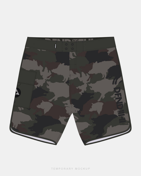 ACTIVE BOAR CAMO Boardshorts