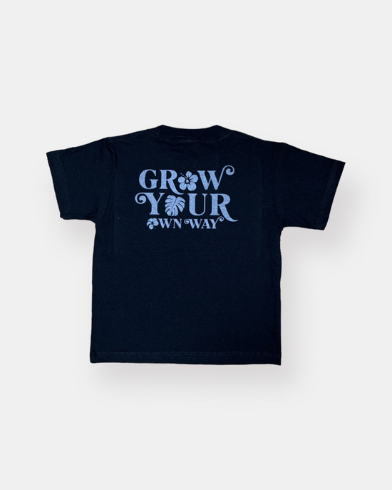 YOUR OWN WAY Youth Black Tee