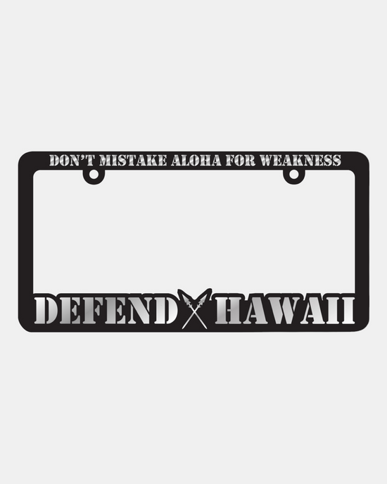 DMAFW SPEARS License Plate Frame